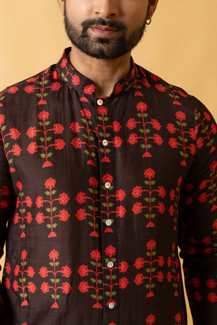 PHUL KURTA + PANT SET | SHOBITAM