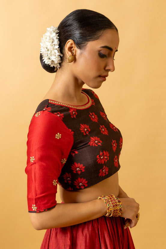 NATYA GANAPATI LEHENGA ( SET OF 3) | SHOBITAM