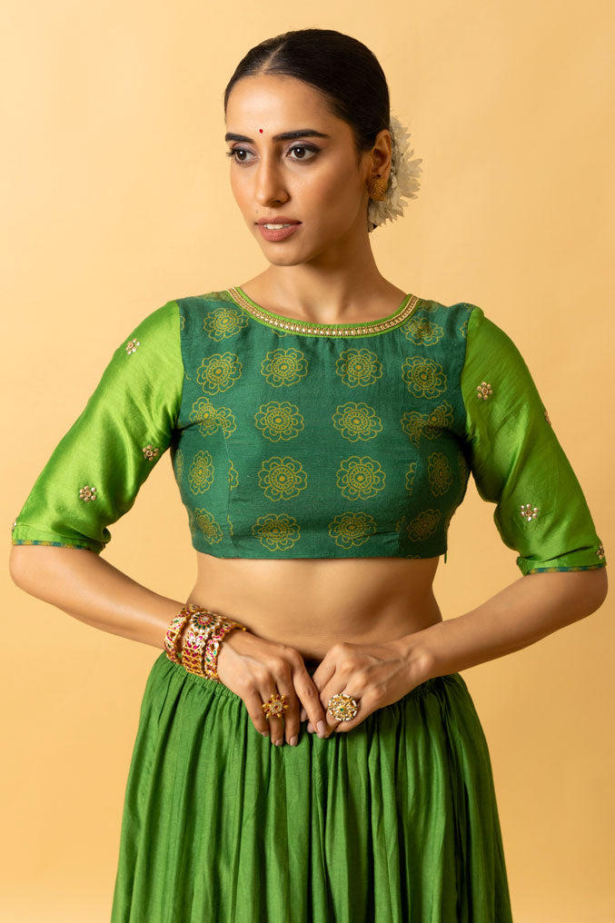 LASYA SHIV-PARVATI LEHENGA ( SET OF 3) | SHOBITAM