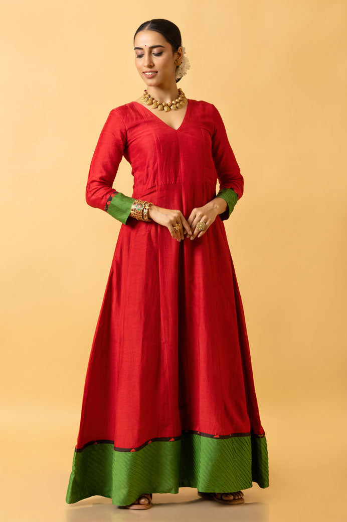 KUMKUM ANARKALI DRESS | SHOBITAM