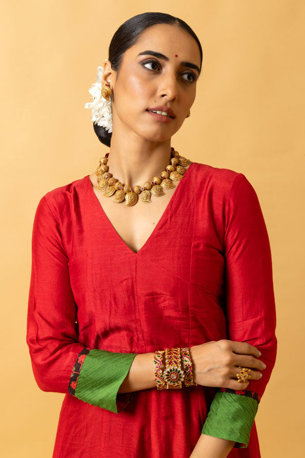 KUMKUM ANARKALI DRESS | SHOBITAM