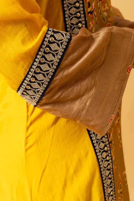 HALDI SHADED KAFTAN DRESS | SHOBITAM