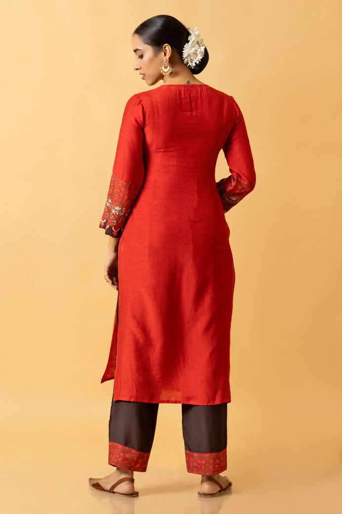 NATYA GANAPATI KURTA PANT SET | SHOBITAM