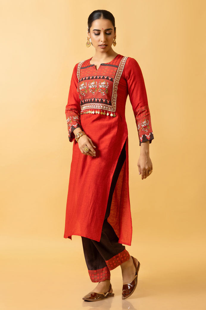 NATYA SET OF 3 (top + bottom + dupatta)  | SHOBITAM