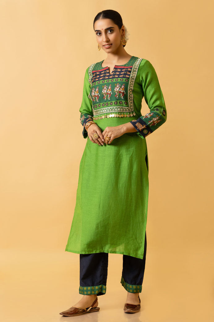 LASYA SET OF 3 (top + bottom + dupatta) | SHOBITAM