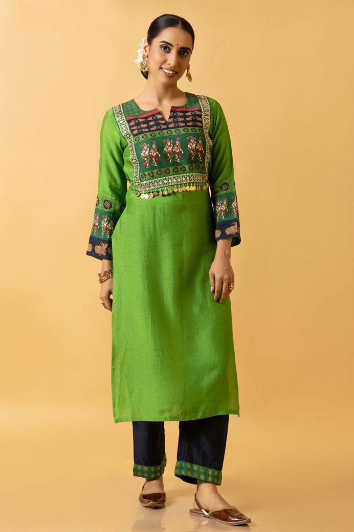 LASYA SET OF 3 (top + bottom + dupatta) | SHOBITAM