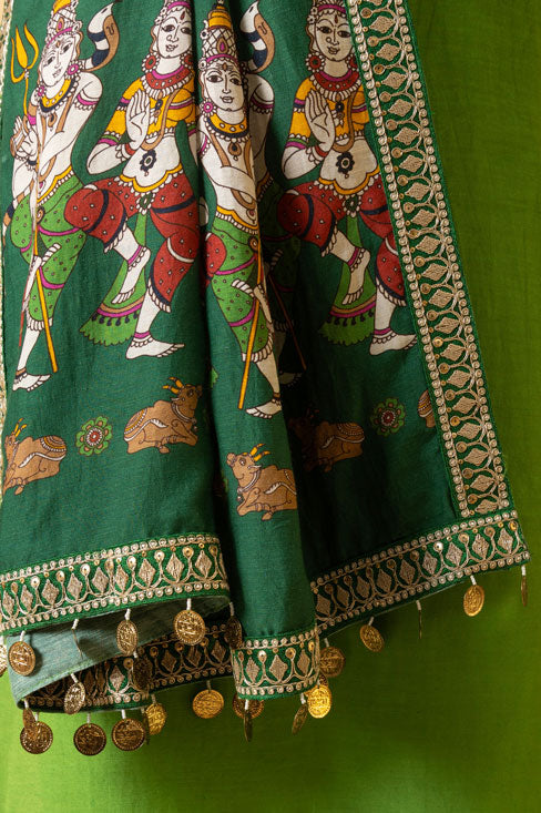 LASYA SET OF 3 (top + bottom + dupatta) | SHOBITAM