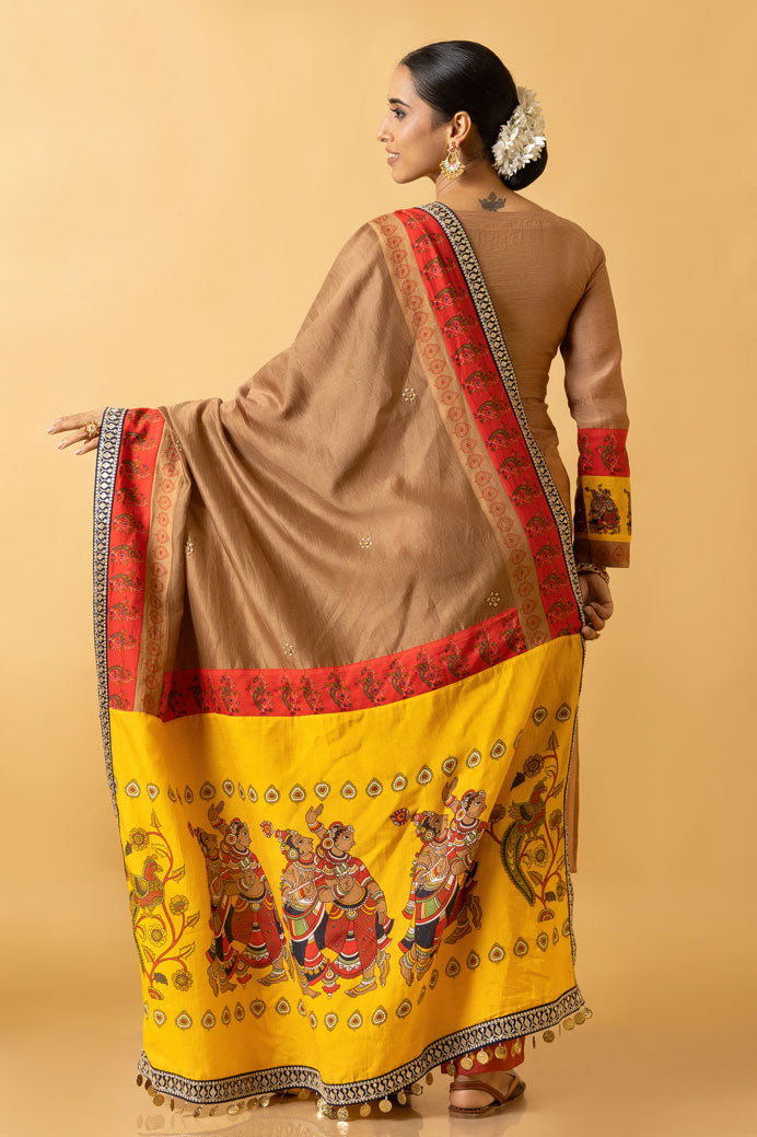 RAS LILA SET OF 3 (top + bottom + dupatta) | SHOBITAM
