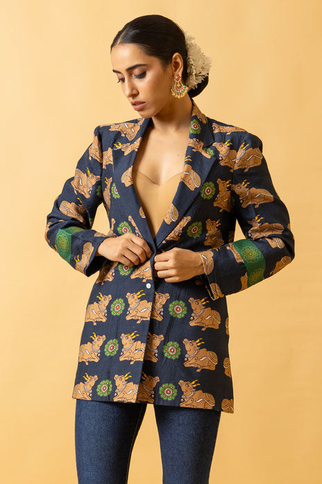 GAUHU BLAZER | SHOBITAM