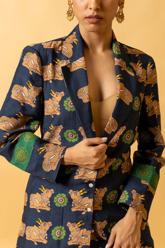 GAUHU BLAZER | SHOBITAM
