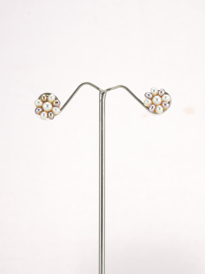 Real Seed Pearls Studs