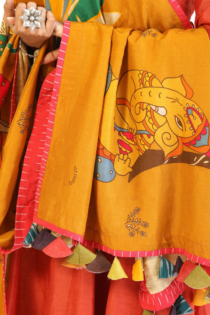 Vakratunda dupatta | SHOBITAM