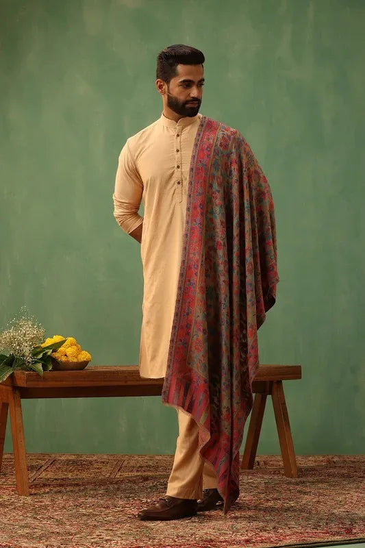 Eloitte Cashmere Stole for Men | SHOBITAM