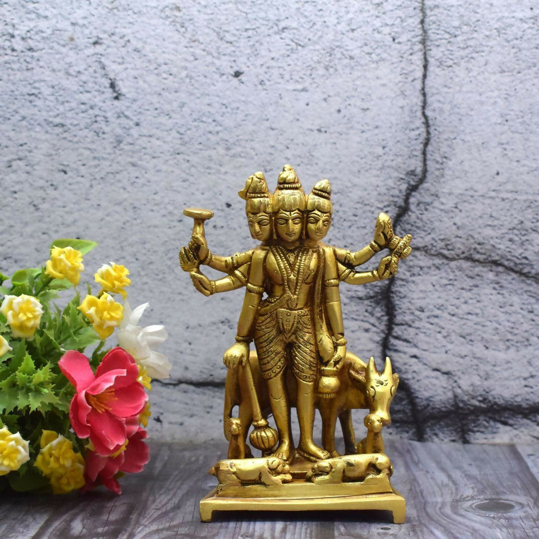 BRASS DATTATREYA IDOL 7*4*3 | SHOBITAM