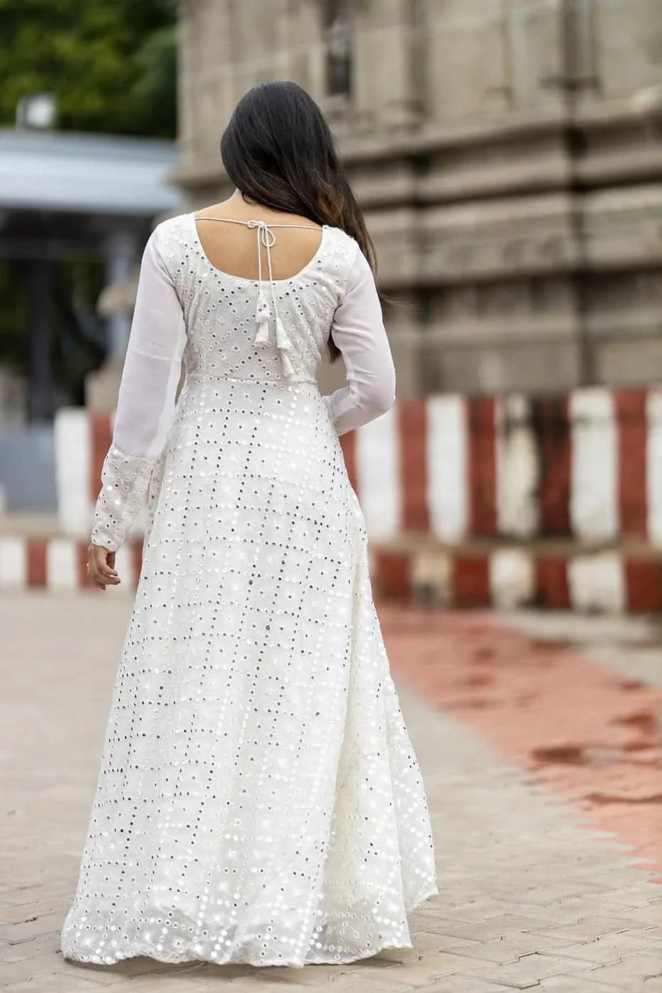 Avantika White | Shobitam Custom Gowns | Made To Order