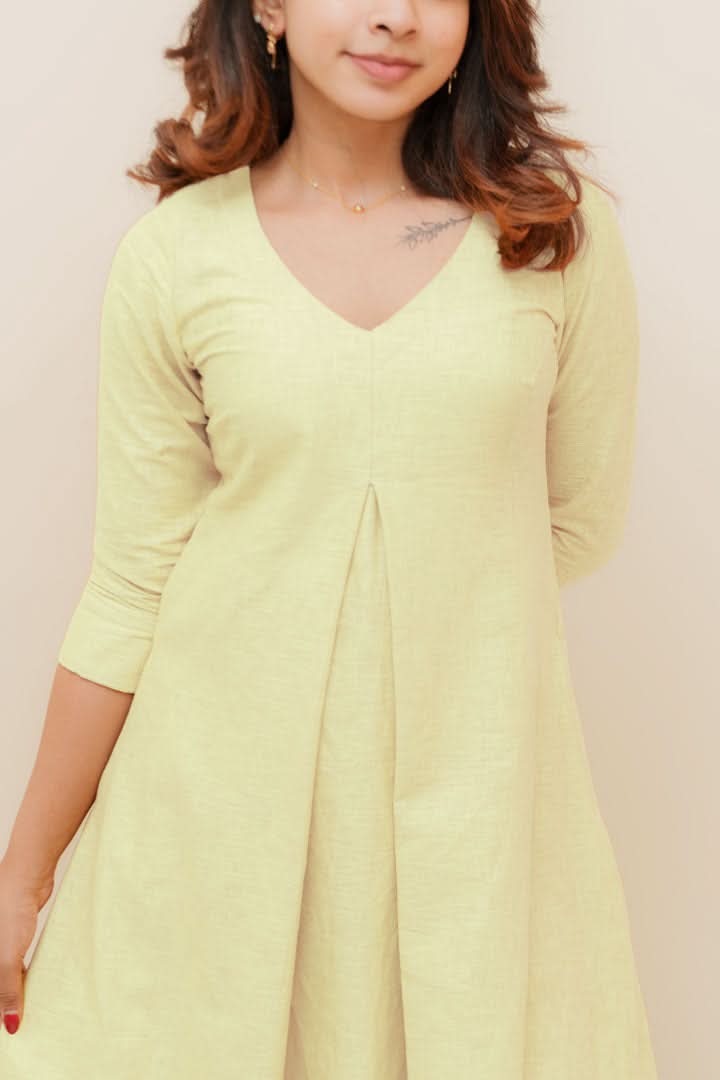 Cream Comfy Cotton 2-Piece Co-ord Set | Made to Order