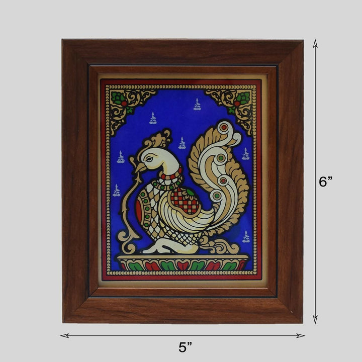 GLASS PAINTING ANNAPAKSHI | SHOBITAM