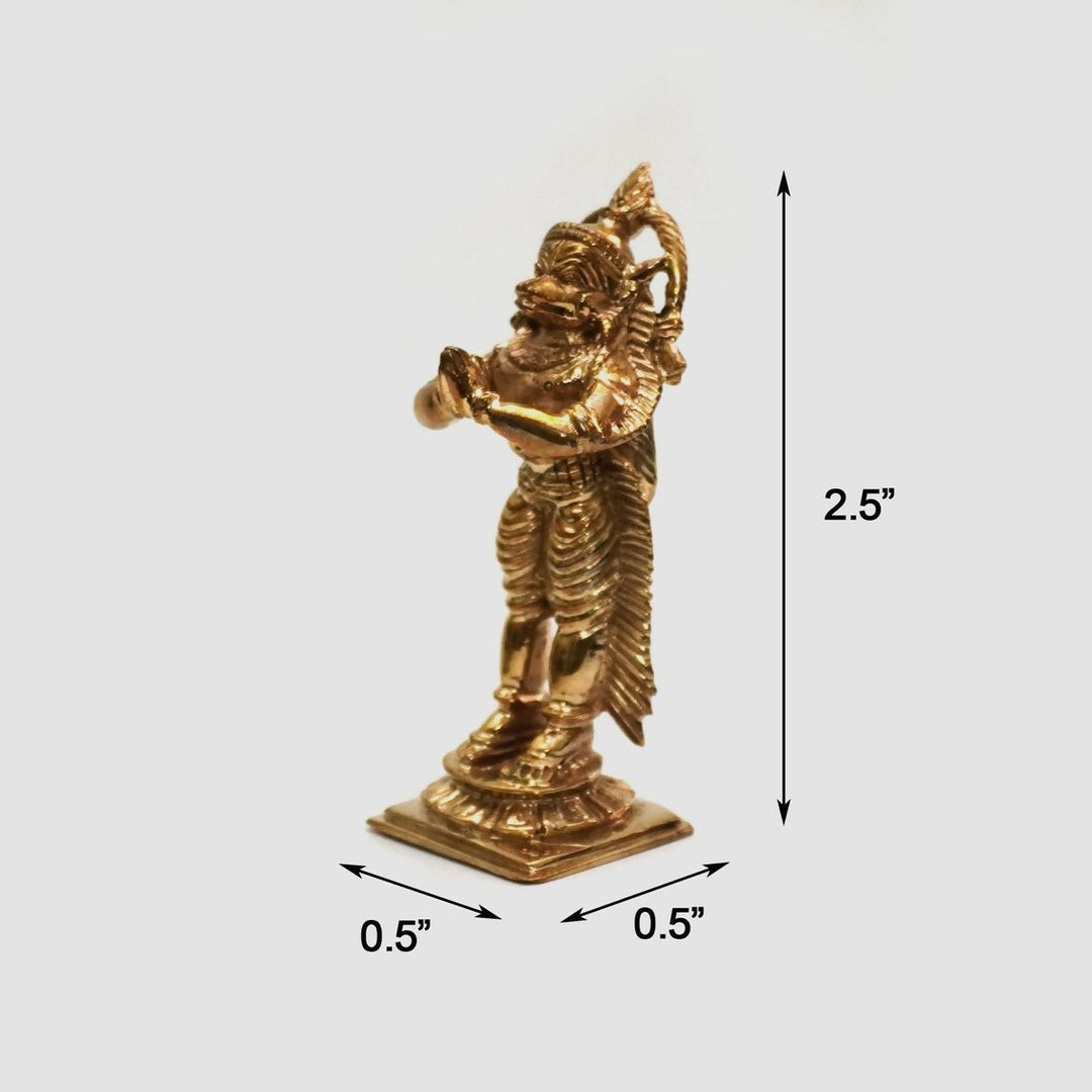 PANCHALOHA HANUMAN IDOL-SHOBITAM