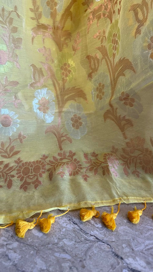 Sunshine Smile - Cotton Saree | SHOBITAM