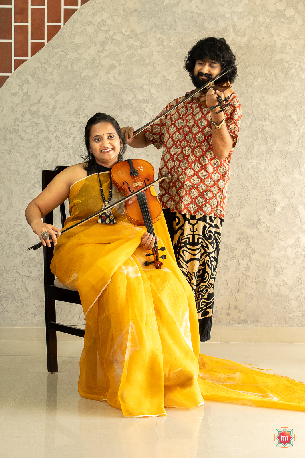 Yellow Handwoven Muslin Silk Saree Bhadra | SILK MARK CERTIFIED | SHOBITAM