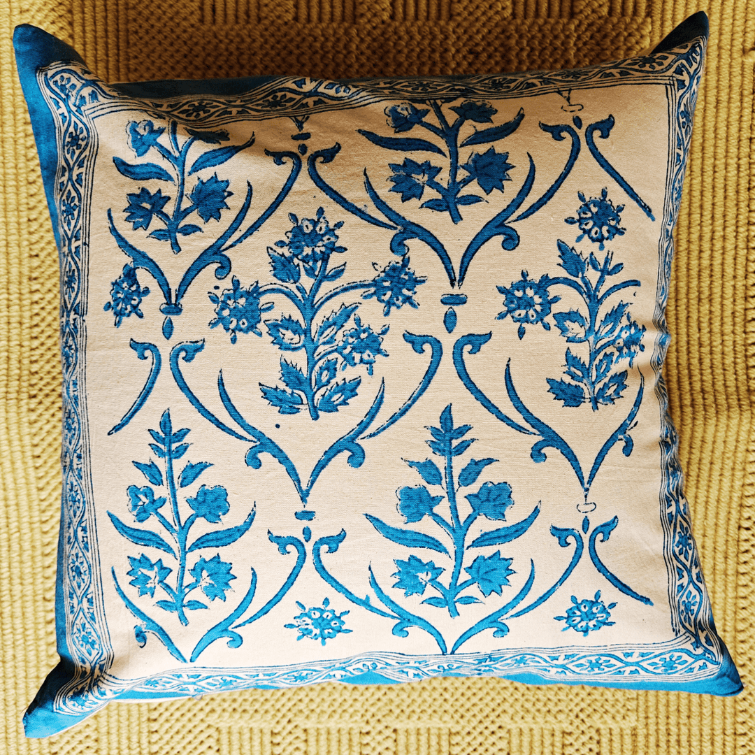Bagh Printed Cushion Covers, Pack of 5  | SHOBITAM
