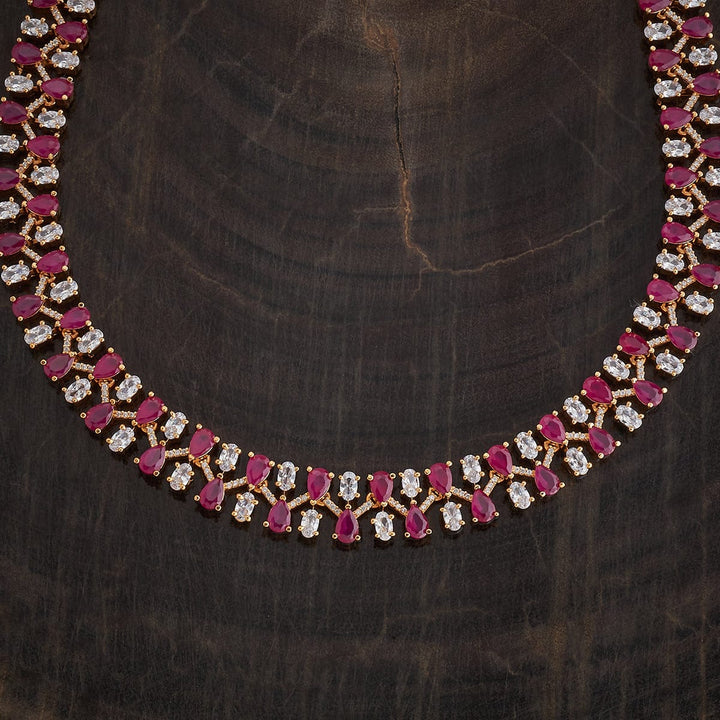 Unique Design Zircon Long Necklace
