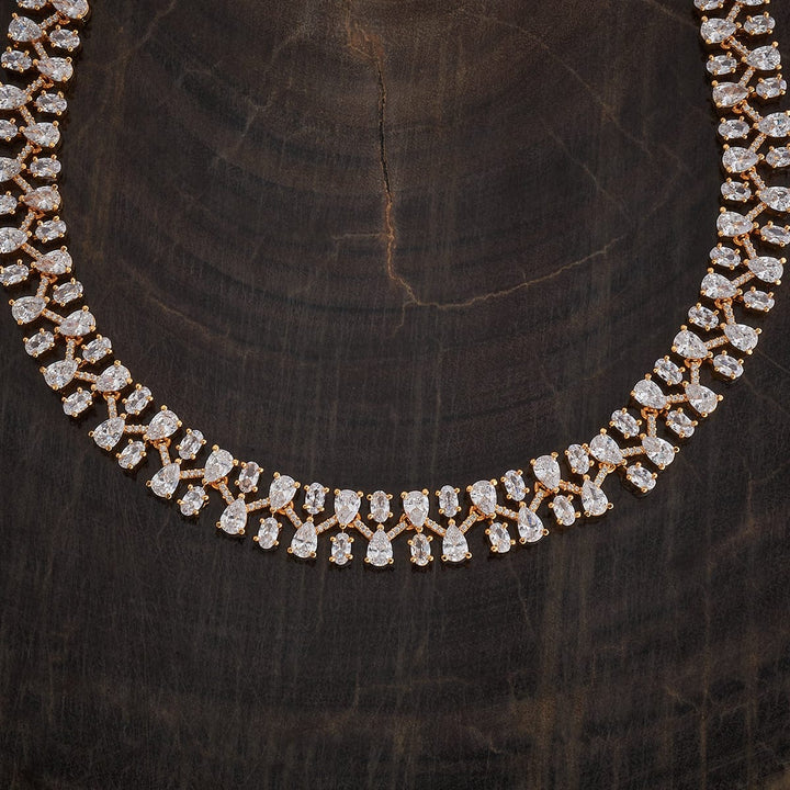 Unique Design Zircon Long Necklace